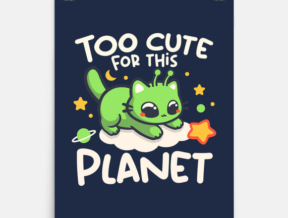 Too Cute Alien Cat