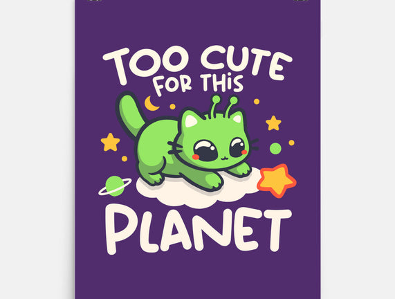Too Cute Alien Cat