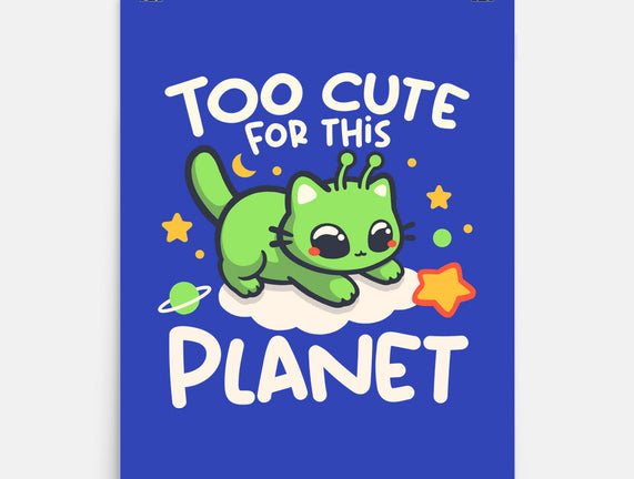 Too Cute Alien Cat