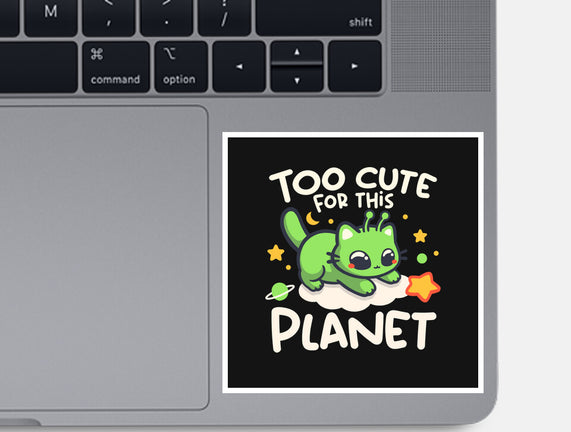 Too Cute Alien Cat