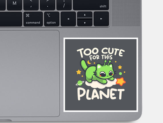 Too Cute Alien Cat