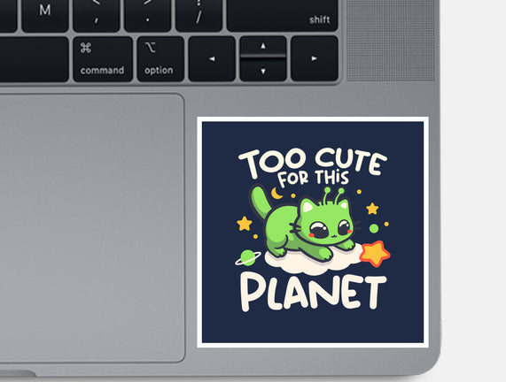 Too Cute Alien Cat