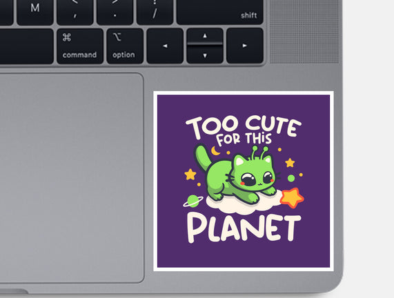 Too Cute Alien Cat