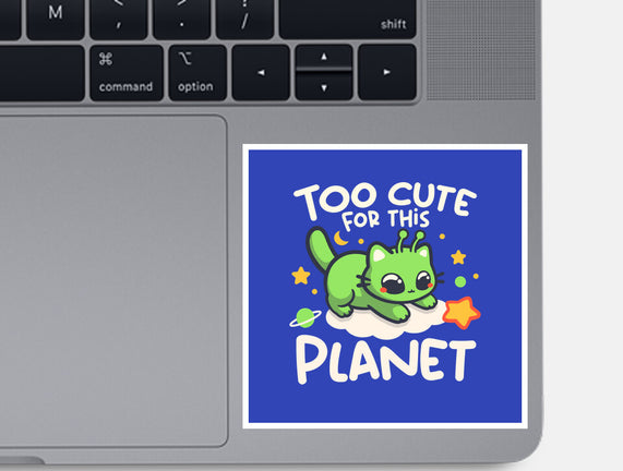 Too Cute Alien Cat
