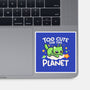 Too Cute Alien Cat-None-Glossy-Sticker-NemiMakeit