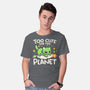 Too Cute Alien Cat-Mens-Basic-Tee-NemiMakeit