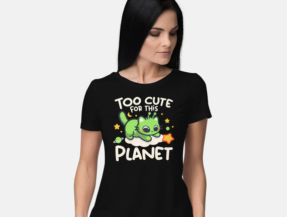 Too Cute Alien Cat
