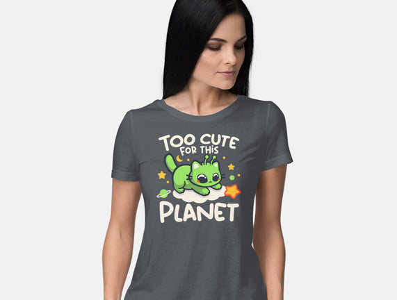 Too Cute Alien Cat