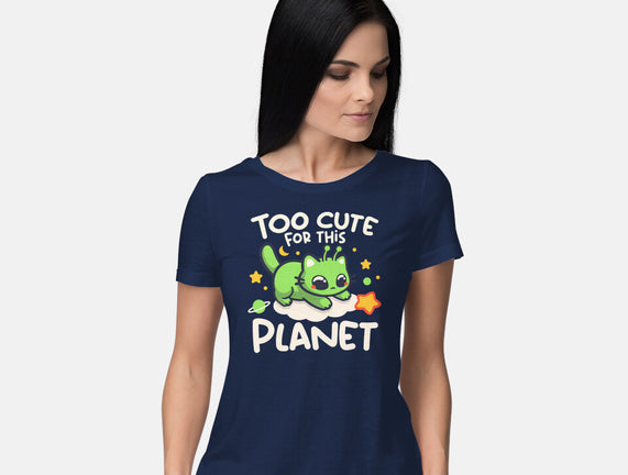 Too Cute Alien Cat