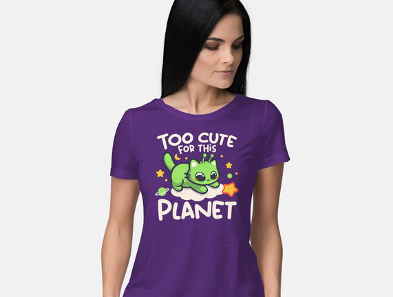 Too Cute Alien Cat