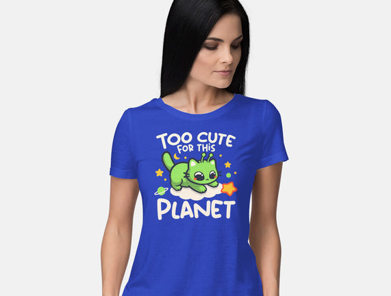 Too Cute Alien Cat