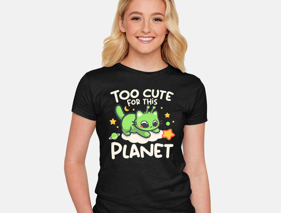 Too Cute Alien Cat