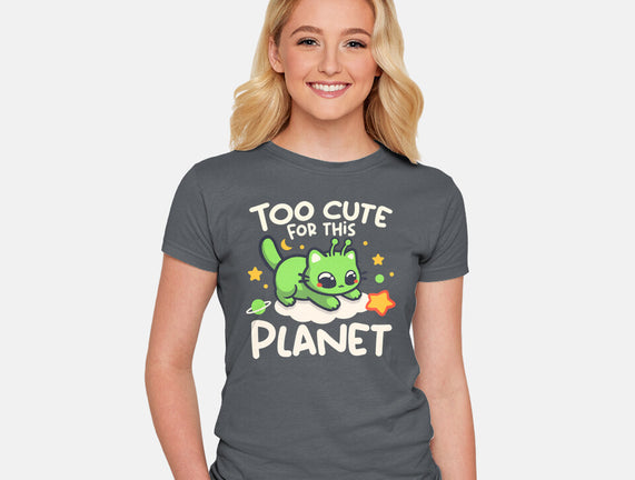 Too Cute Alien Cat