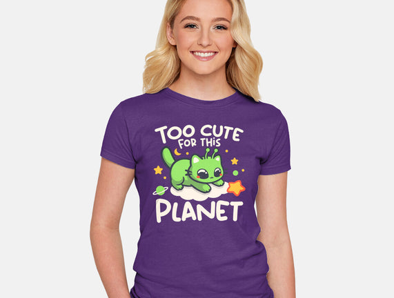 Too Cute Alien Cat