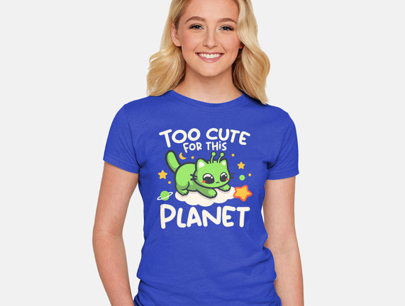 Too Cute Alien Cat