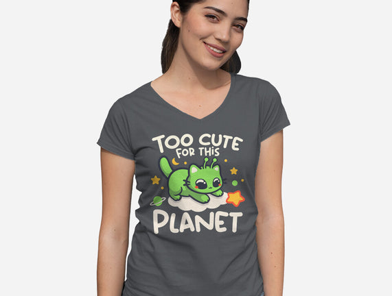 Too Cute Alien Cat