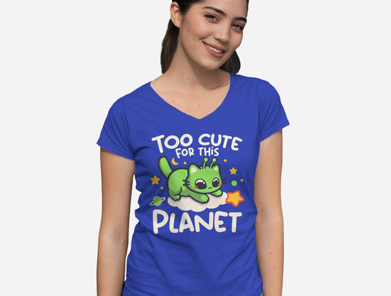 Too Cute Alien Cat