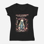 It's A Rescue Mission-Womens-V-Neck-Tee-Diego Gurgell