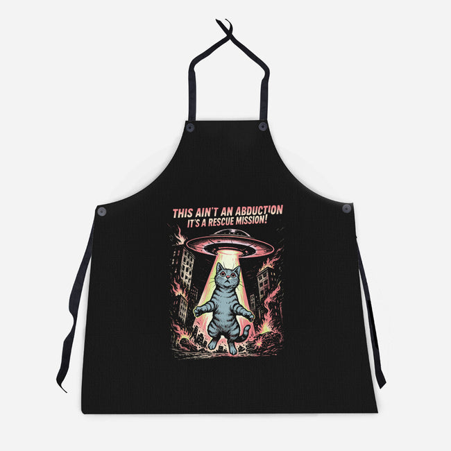 It's A Rescue Mission-Unisex-Kitchen-Apron-Diego Gurgell