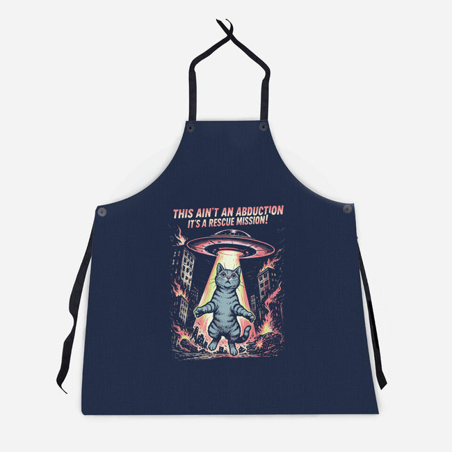 It's A Rescue Mission-Unisex-Kitchen-Apron-Diego Gurgell