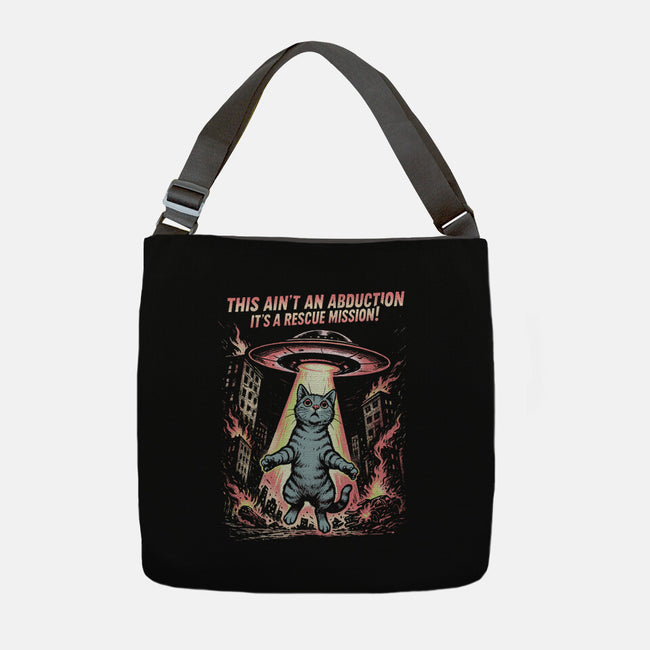 It's A Rescue Mission-None-Adjustable Tote-Bag-Diego Gurgell