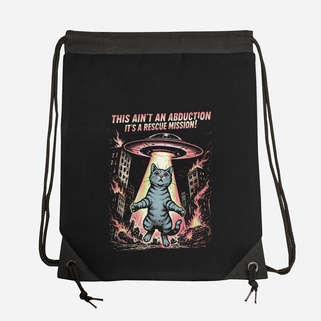 It's A Rescue Mission-None-Drawstring-Bag-Diego Gurgell
