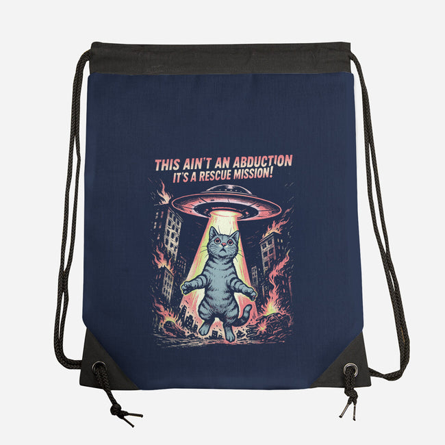 It's A Rescue Mission-None-Drawstring-Bag-Diego Gurgell
