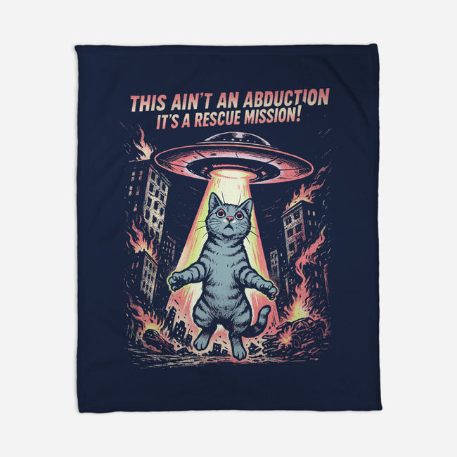 It's A Rescue Mission-None-Fleece-Blanket-Diego Gurgell