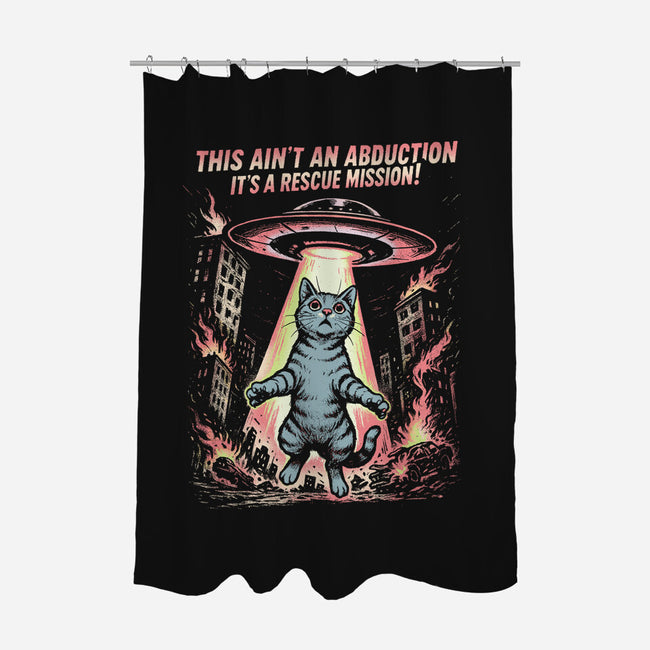 It's A Rescue Mission-None-Polyester-Shower Curtain-Diego Gurgell