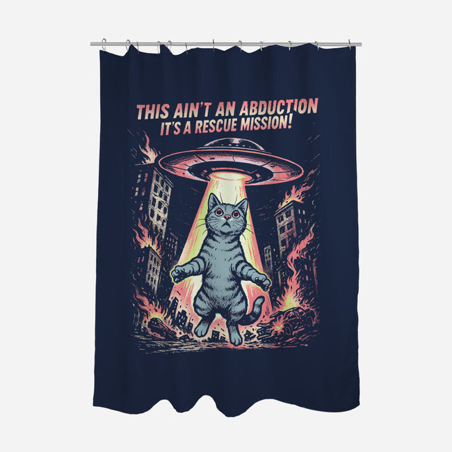 It's A Rescue Mission-None-Polyester-Shower Curtain-Diego Gurgell