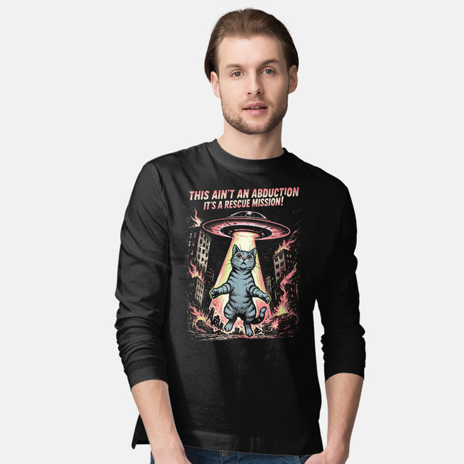 It's A Rescue Mission-Mens-Long Sleeved-Tee-Diego Gurgell