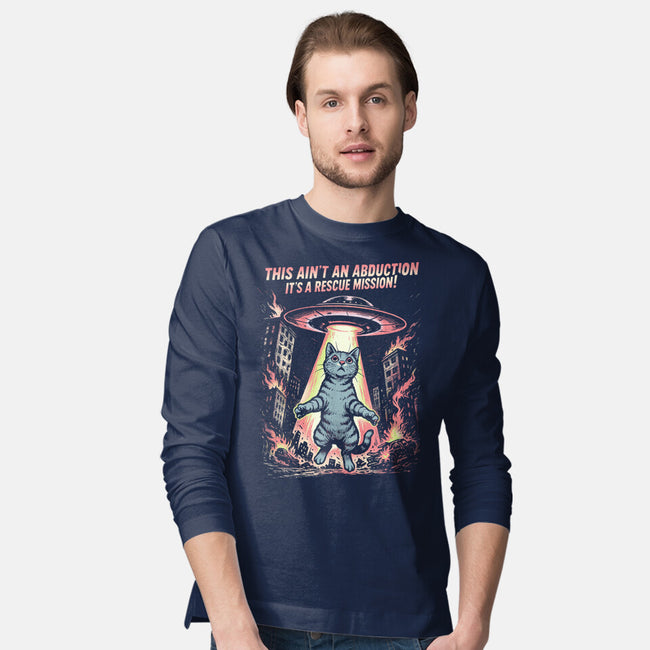 It's A Rescue Mission-Mens-Long Sleeved-Tee-Diego Gurgell