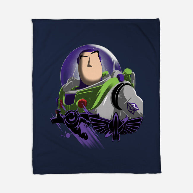 Star Command Captain-None-Fleece-Blanket-rmatix
