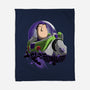 Star Command Captain-None-Fleece-Blanket-rmatix