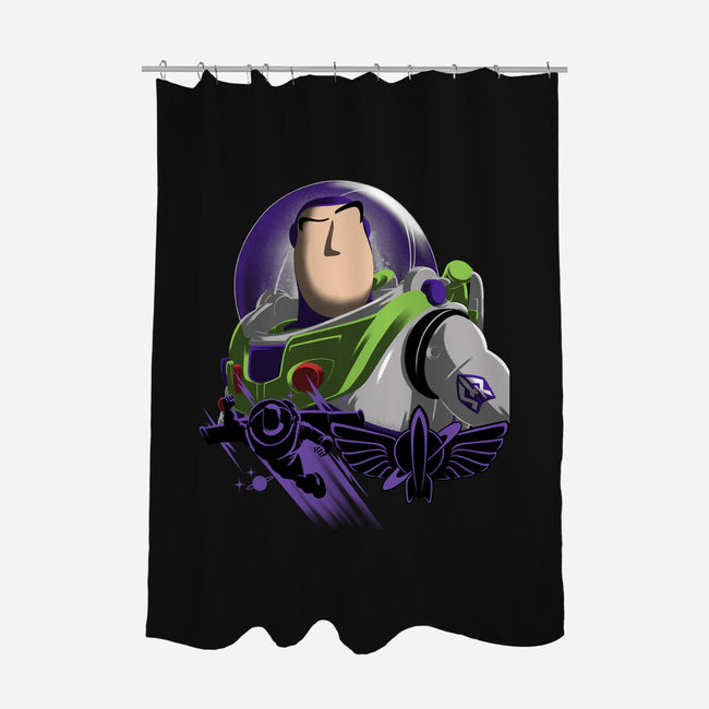 Star Command Captain-None-Polyester-Shower Curtain-rmatix