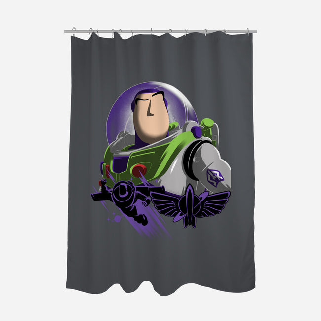 Star Command Captain-None-Polyester-Shower Curtain-rmatix