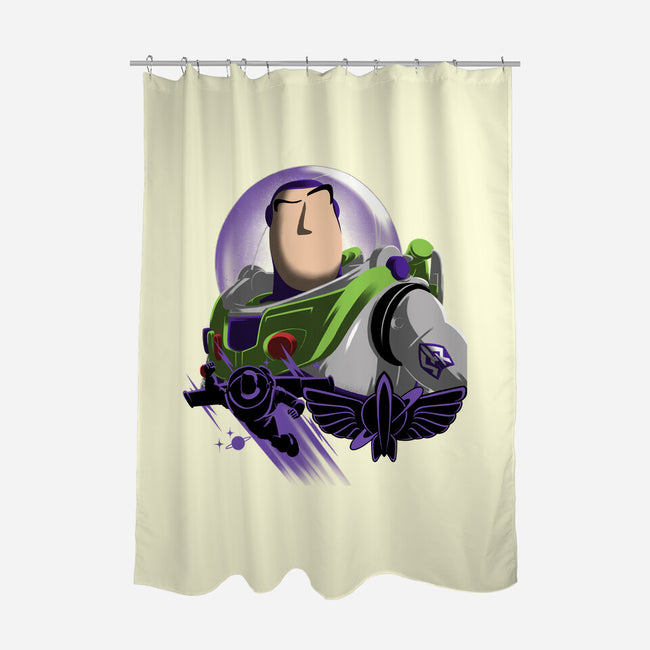 Star Command Captain-None-Polyester-Shower Curtain-rmatix