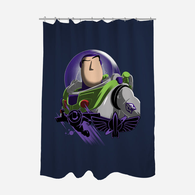 Star Command Captain-None-Polyester-Shower Curtain-rmatix