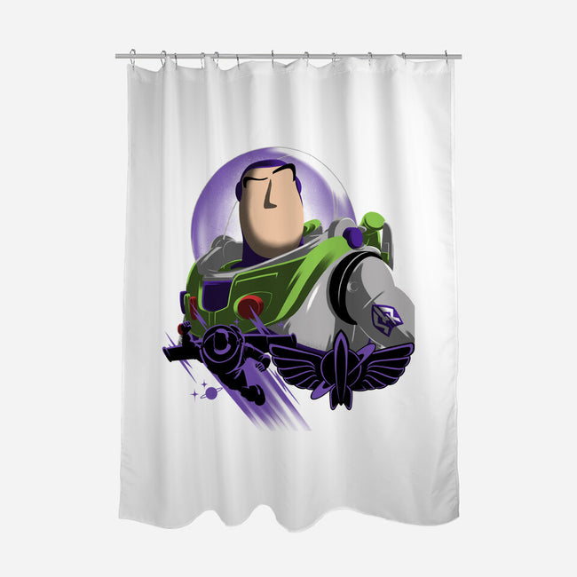 Star Command Captain-None-Polyester-Shower Curtain-rmatix