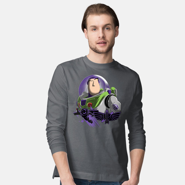 Star Command Captain-Mens-Long Sleeved-Tee-rmatix