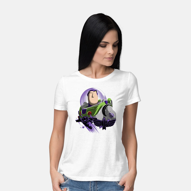 Star Command Captain-Womens-Basic-Tee-rmatix