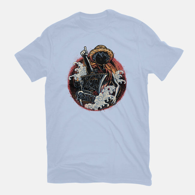 Sail Towards Adventure-Mens-Premium-Tee-glitchygorilla
