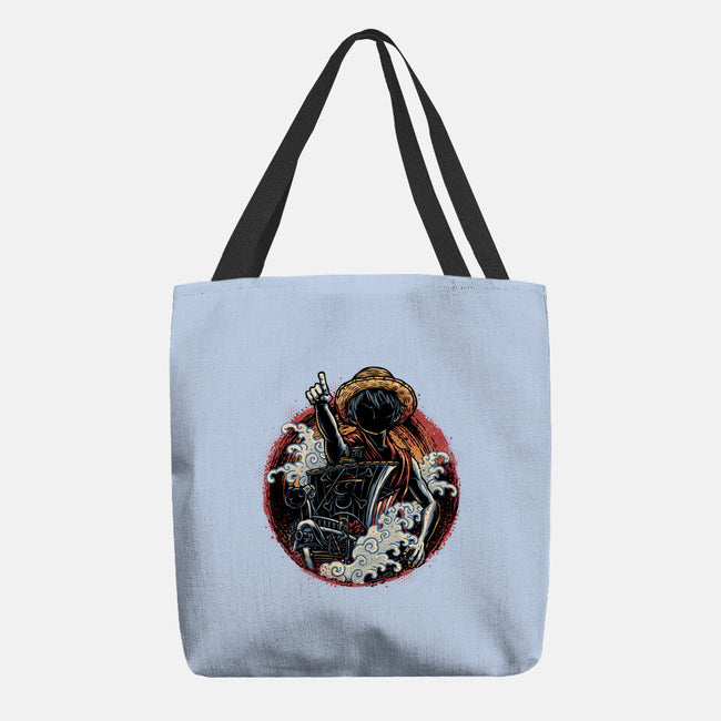 Sail Towards Adventure-None-Basic Tote-Bag-glitchygorilla