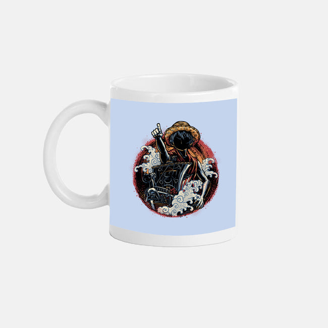 Sail Towards Adventure-None-Mug-Drinkware-glitchygorilla