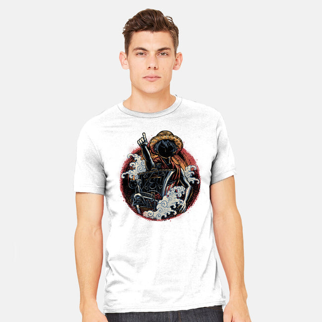 Sail Towards Adventure-Mens-Heavyweight-Tee-glitchygorilla