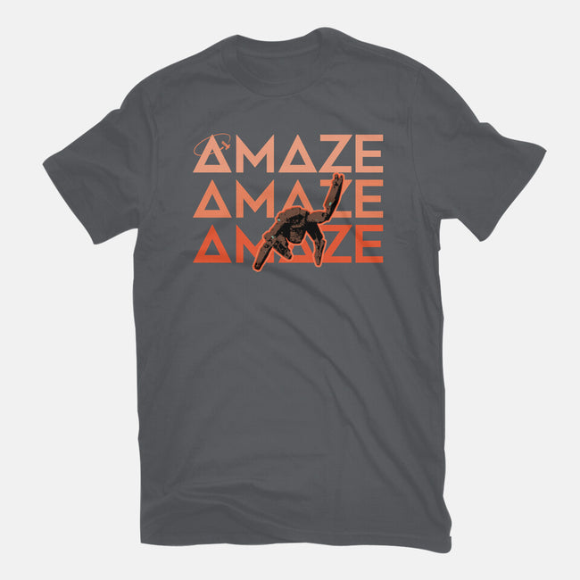 Project Amaze Amaze Amaze-Unisex-Basic-Tee-rocketman_art