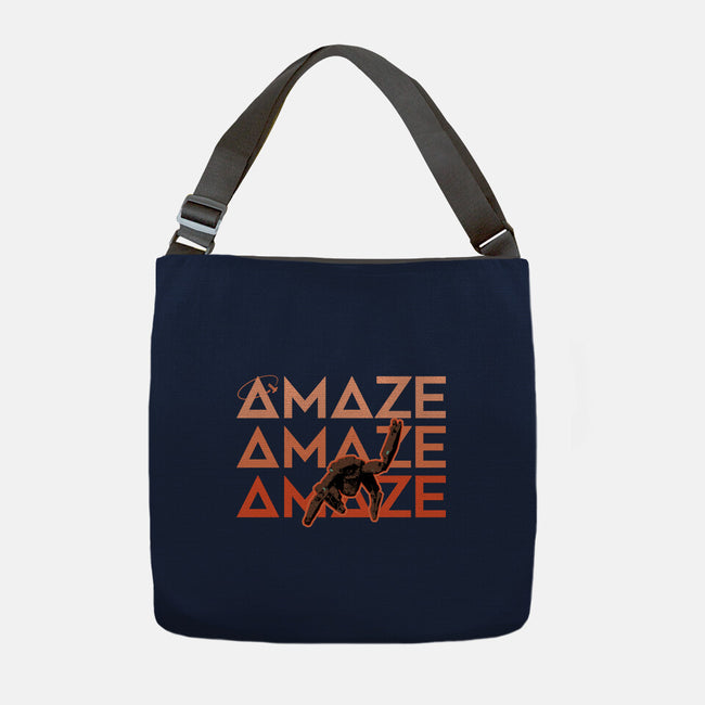 Project Amaze Amaze Amaze-None-Adjustable Tote-Bag-rocketman_art
