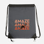 Project Amaze Amaze Amaze-None-Drawstring-Bag-rocketman_art