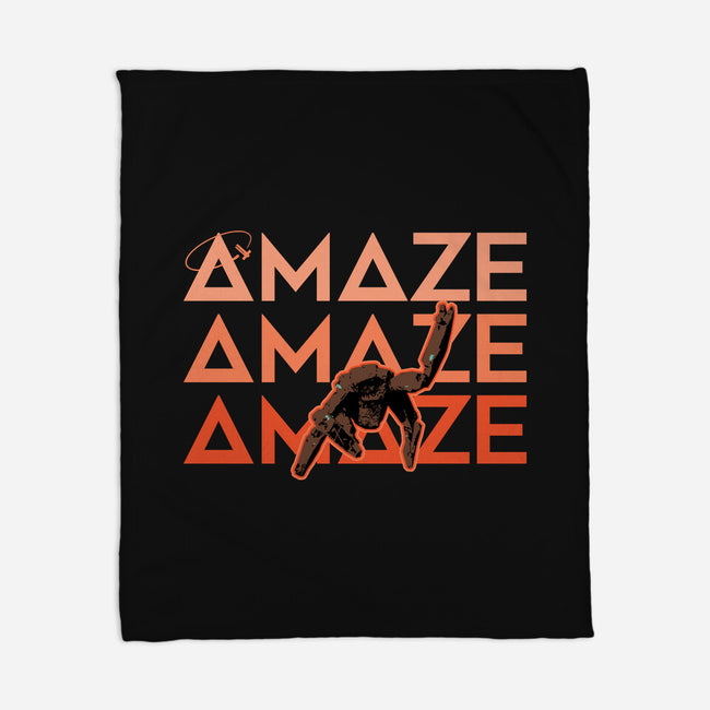 Project Amaze Amaze Amaze-None-Fleece-Blanket-rocketman_art