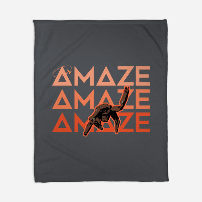 Project Amaze Amaze Amaze-None-Fleece-Blanket-rocketman_art